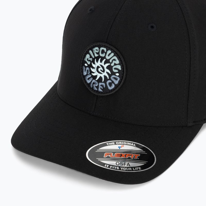 Kepurė su snapeliu Rip Curl Pacific Rinse Flexfit black 3
