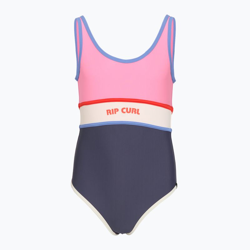 Vaikiškas vientisas maudymosi kostiumėlis Rip Curl Surf Revival navy
