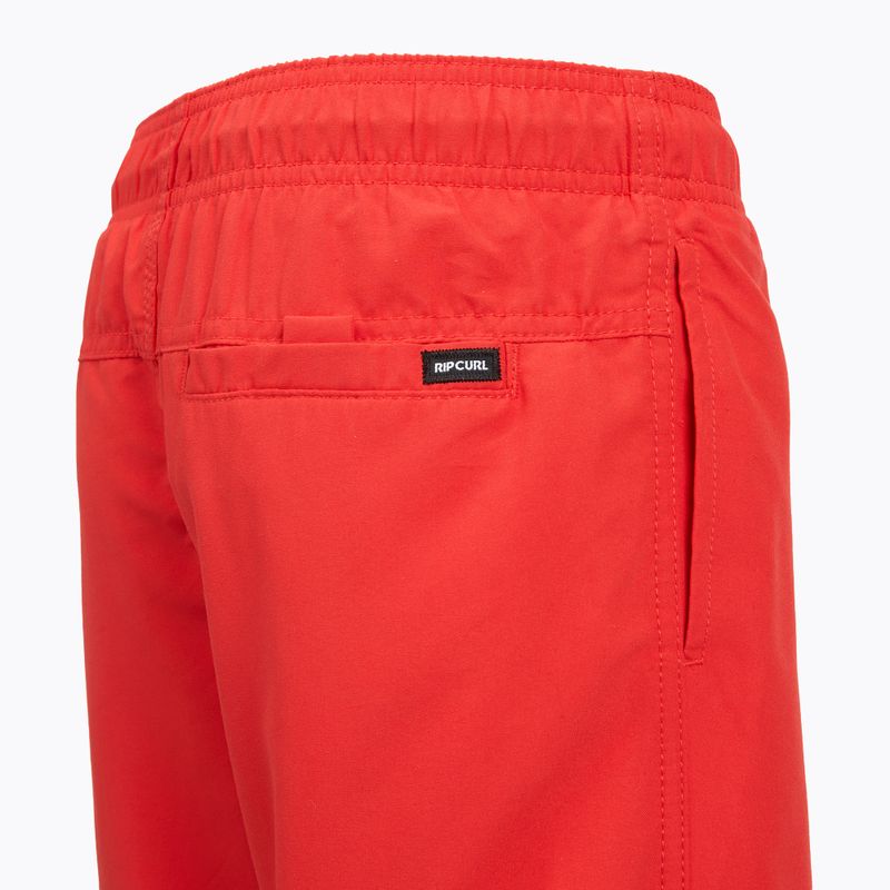 Vaikiški maudymosi šortai Rip Curl Offset Volley red 11