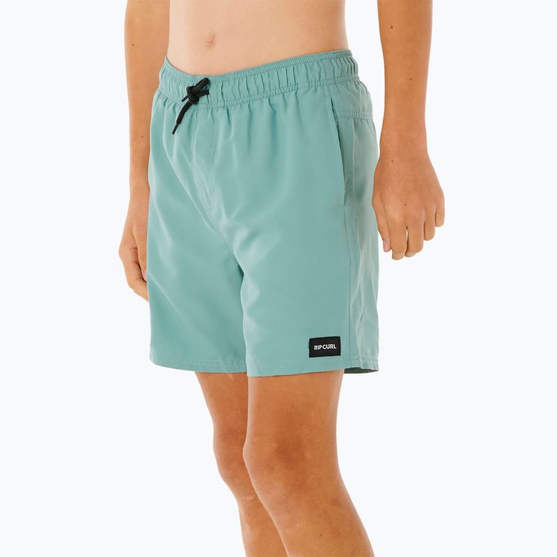 Vaikiški maudymosi šortai Rip Curl Offset Volley blue lagoon 4