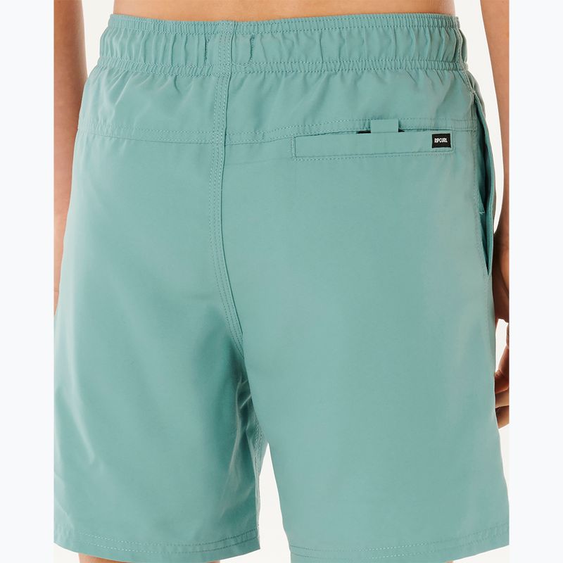 Vaikiški maudymosi šortai Rip Curl Offset Volley blue lagoon 5