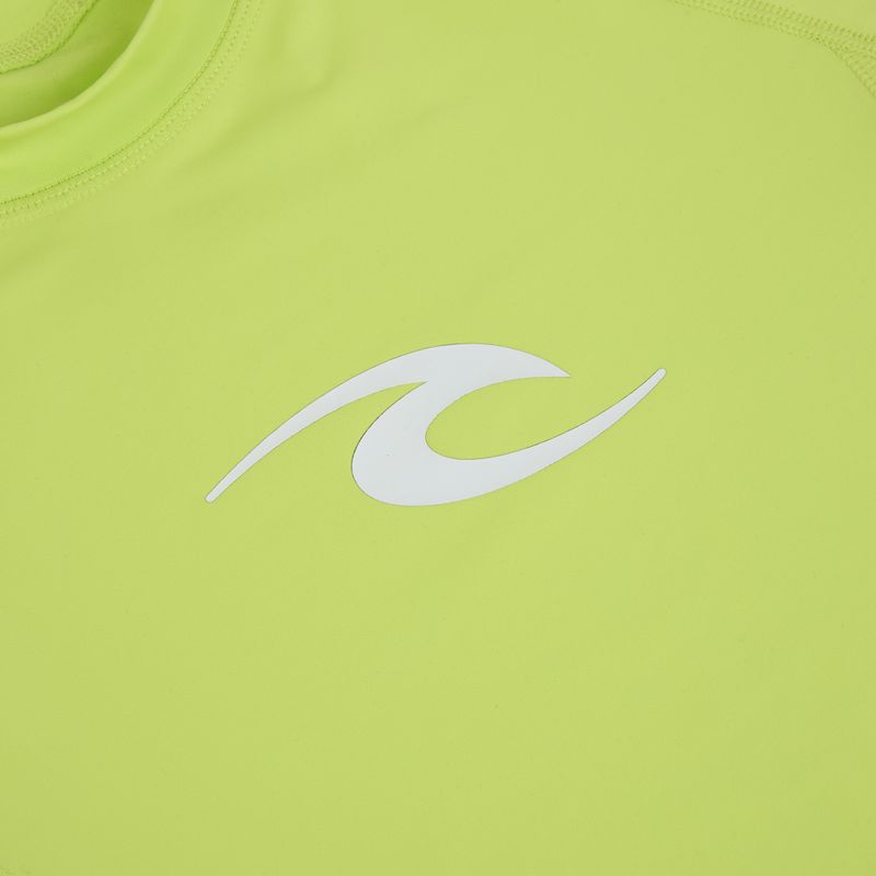 Vaikiški plaukimo marškinėliai Rip Curl Waves Upf lime 3