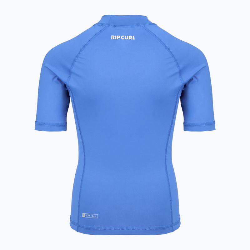 Vaikiški plaukimo marškinėliai Rip Curl Waves Upf blue gum 2