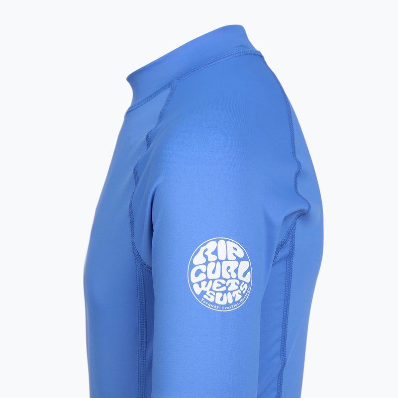 Vaikiški plaukimo marškinėliai Rip Curl Waves Upf blue gum 5
