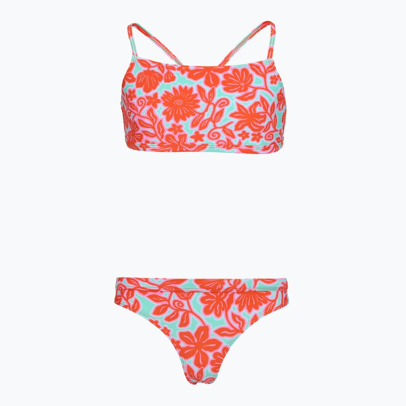 Vaikiškas dviejų dalių maudymosi kostiumėlis Rip Curl Sunshine Squad 3P Set bright red 7