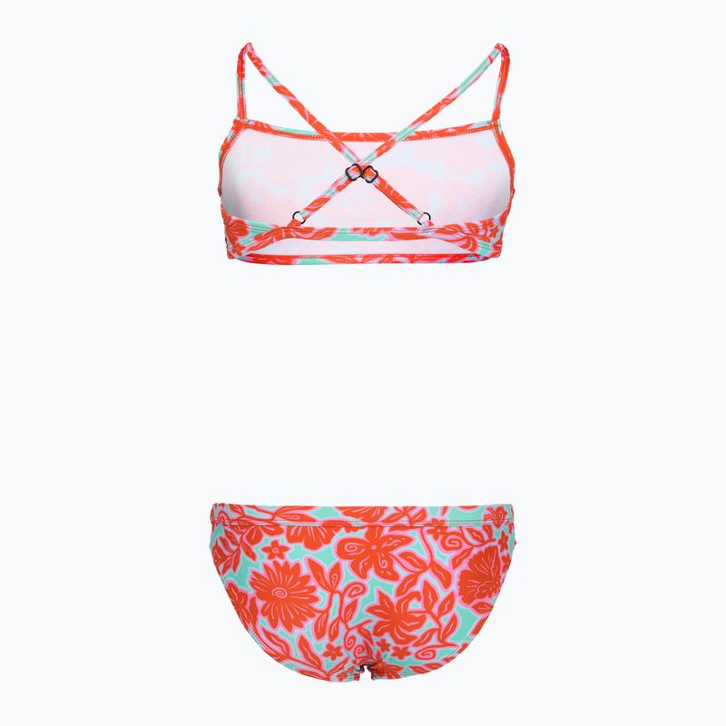 Vaikiškas dviejų dalių maudymosi kostiumėlis Rip Curl Sunshine Squad 3P Set bright red 8