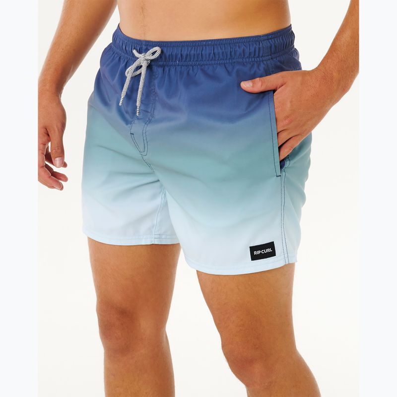 Vyriški maudymosi šortai Rip Curl Offset Fade Volley light navy 6