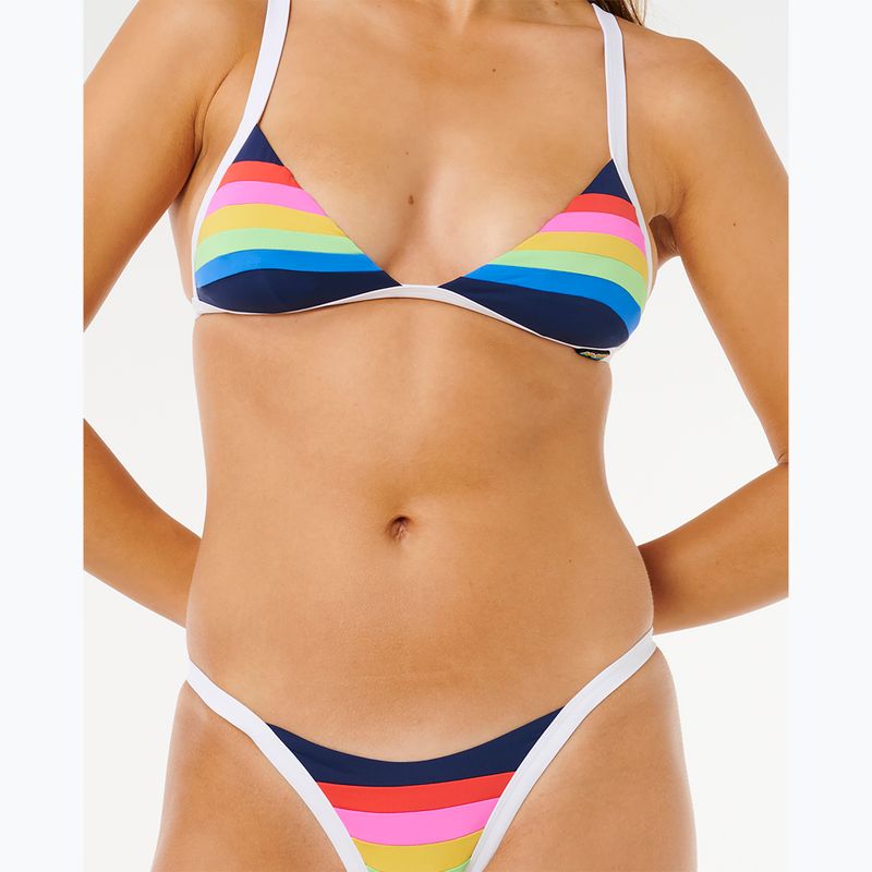 Maudymosi kostiumo apatinė dalis Rip Curl Surf Stripe Cheeky dark navy 5