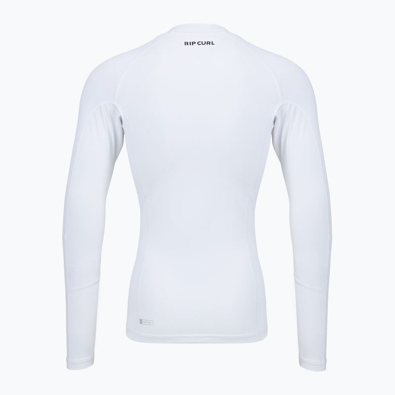 Vyriški plaukimo marškinėliai ilgomis rankovėmis Rip Curl Waves Upf Perf white 2