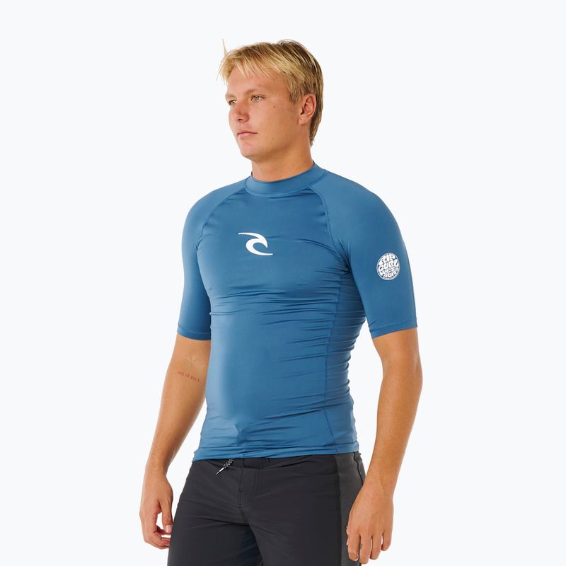 Vyriški plaukimo marškinėliai Rip Curl Waves Upf Perf bluefin 4