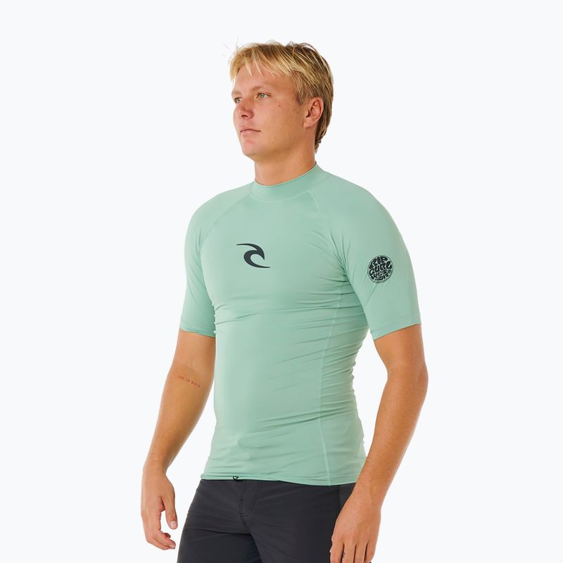 Vyriški plaukimo marškinėliai Rip Curl Waves Upf Perf aloe 4