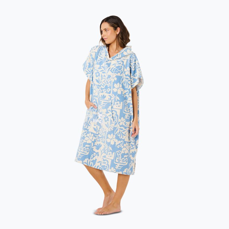 Moteriškas pončas Rip Curl Mixed Hooded Towel blissful blue 3