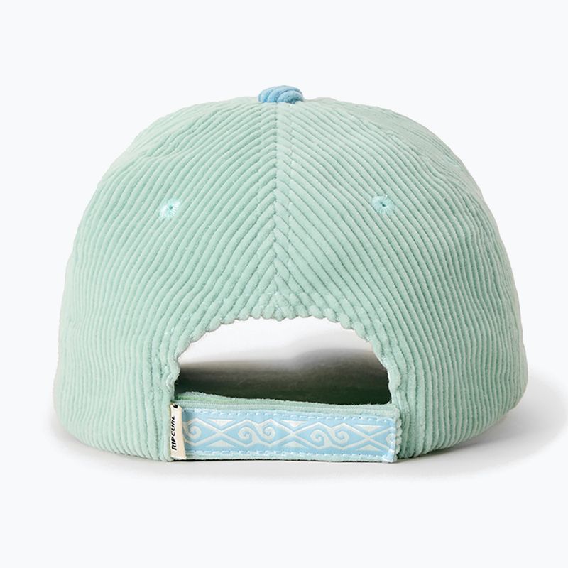 Moteriška kepurė su snapeliu Rip Curl Icons Cord Cap vintage mint/blue 3