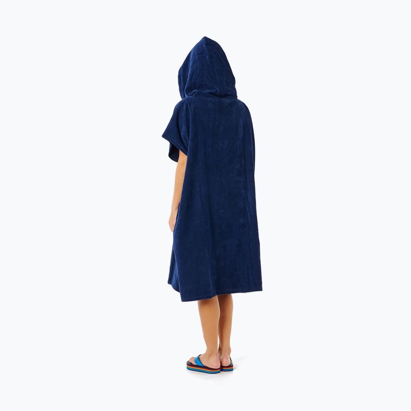 Moteriškas pončas Rip Curl Icon Hooded Towel dark navy 2