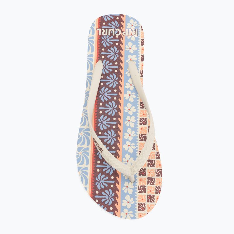 Moteriškos šlepetės Rip Curl Mixed Bloom Open Toe red 5