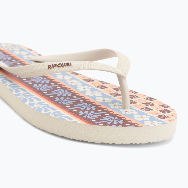Moteriškos šlepetės Rip Curl Mixed Bloom Open Toe red 7