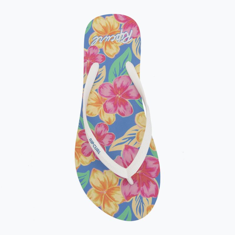 Moteriškos šlepetės Rip Curl Mixed Bloom Open Toe blue 5