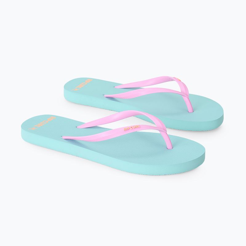 Moteriškos šlepetės Rip Curl Bondi Bloom light sea blue 2