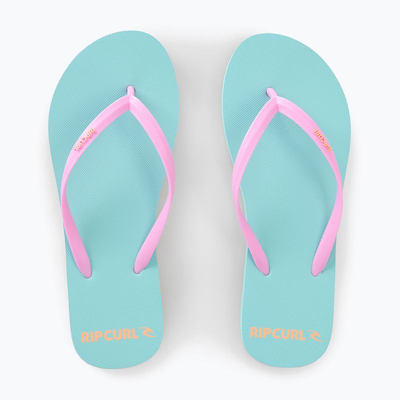 Moteriškos šlepetės Rip Curl Bondi Bloom light sea blue 5