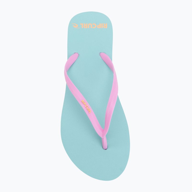 Moteriškos šlepetės Rip Curl Bondi Bloom light sea blue 5