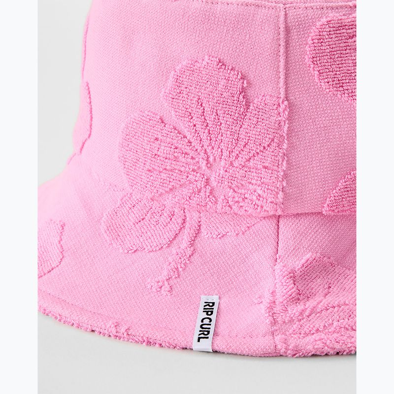 Moteriška skrybėlė Rip Curl Sun Rays Terry UPF Bucket Hat pink 5