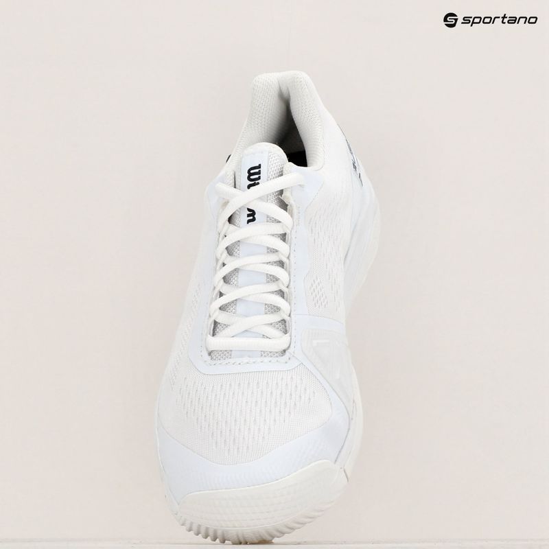 Vyriški teniso bateliai Wilson Rush Pro 4.0 white/white/black 9