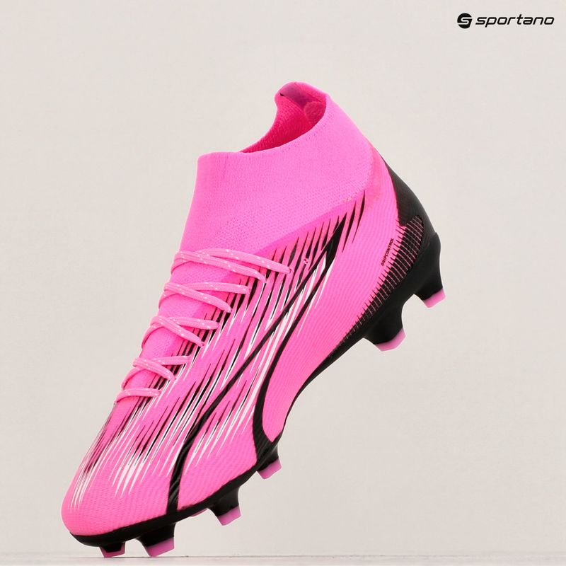 Vaikiški futbolo batai PUMA Ultra Pro FG/AG Jr poison pink/puma white/puma black 10