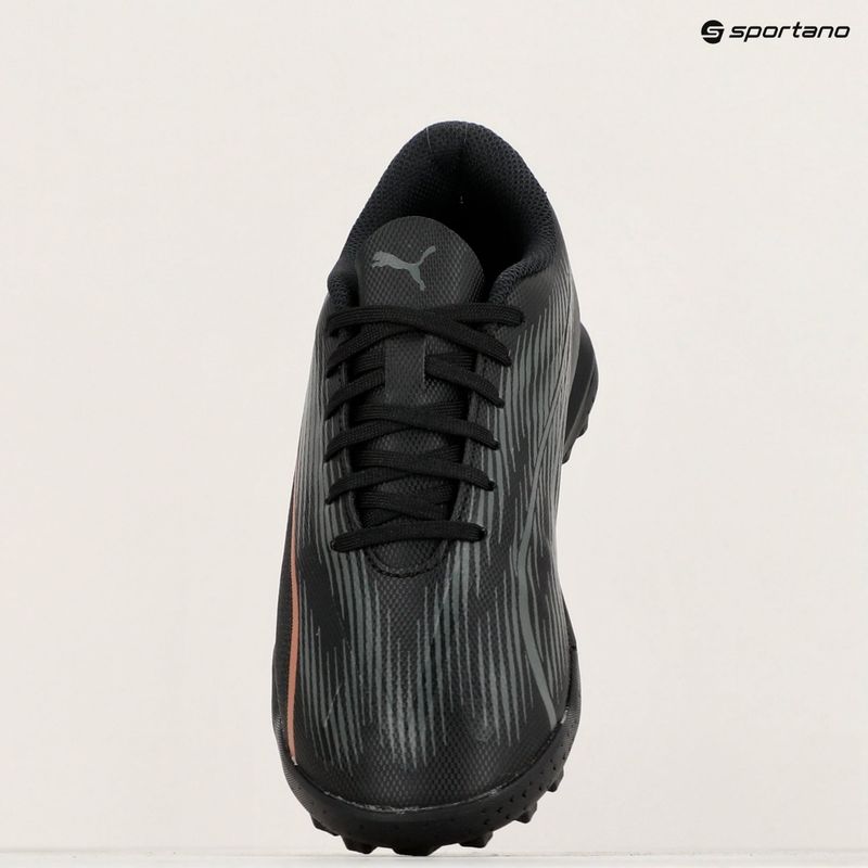 Vaikiški futbolo batai PUMA Ultra Play TT Jr puma black/copper rose 16