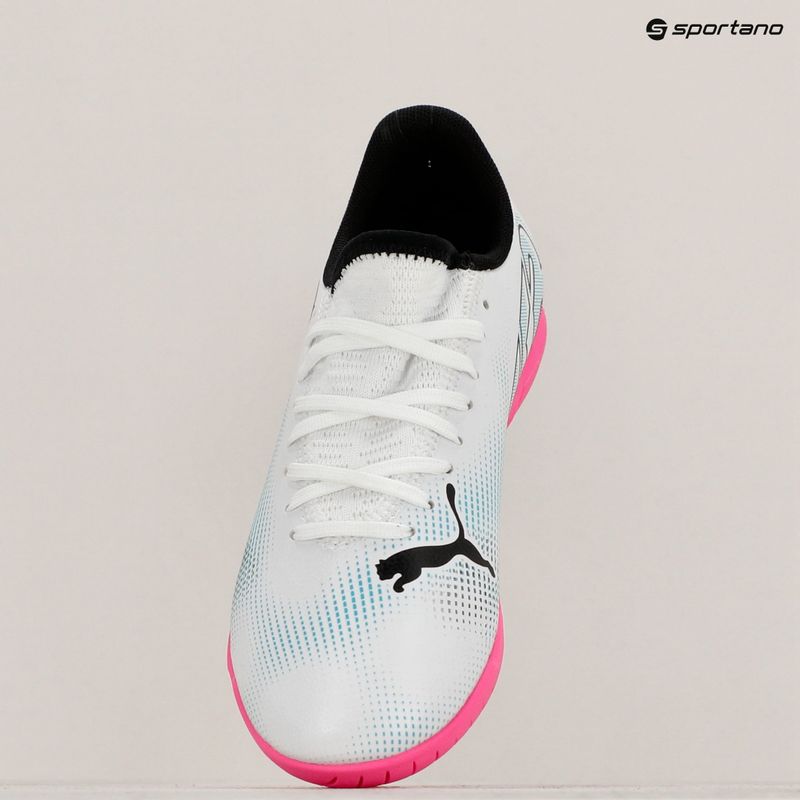 Vaikiški futbolo batai PUMA Future 7 Play IT puma white/puma black/poison pink 10