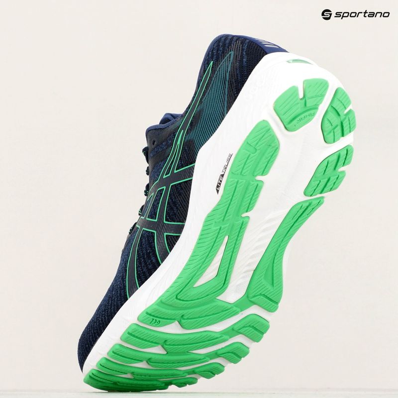 Vyriški bėgimo bateliai ASICS Gt-2000 10 deep ocean/new leaf 17