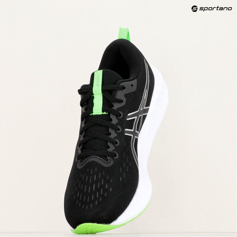 Vyriški bėgimo bateliai ASICS Gel-Excite 10 black/pure silver 9