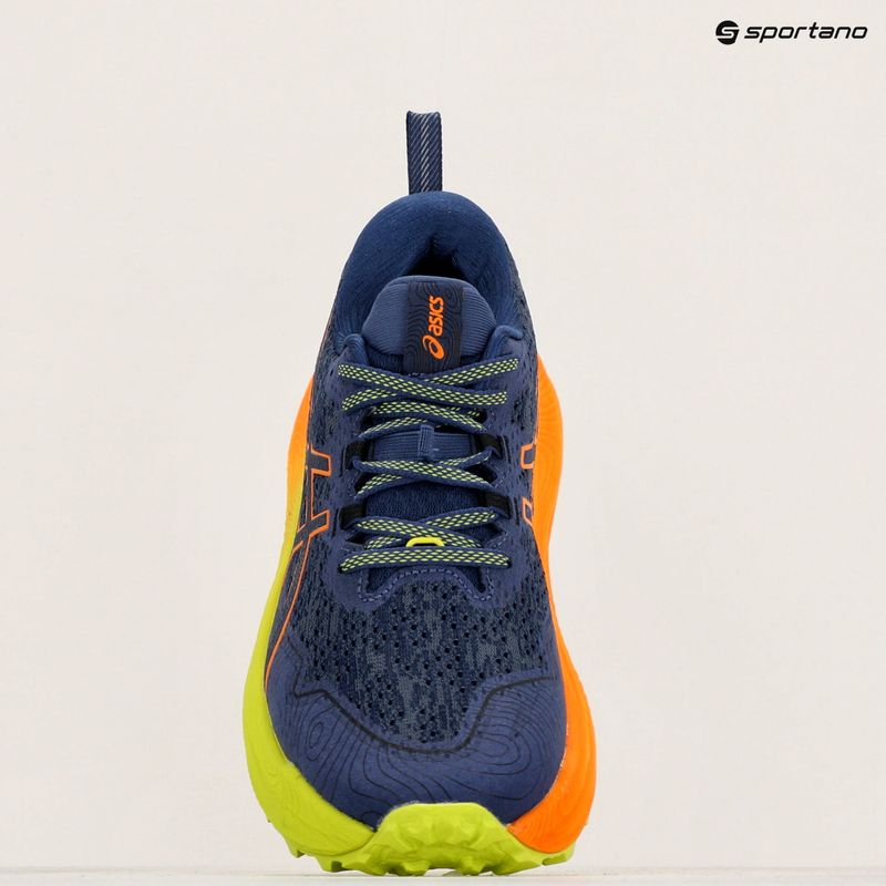 Vyriški bėgimo bateliai ASICS Trabuco Max 2 deep ocean/bright orange 17
