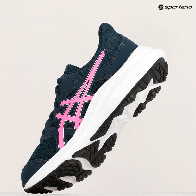 Vaikiški bėgimo bateliai ASICS Jolt 4 GS french blue/hot pink 17