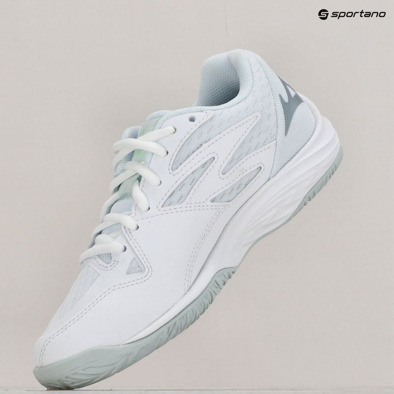 Vaikiški tinklinio bateliai Mizuno Lightning Star Z7 JR white/gridge/patinagreen 9