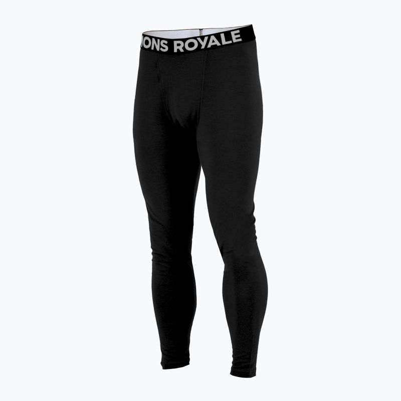 Vyriškos termoaktyvios kelnės Mons Royale Cascade Merino Base Layer black 5