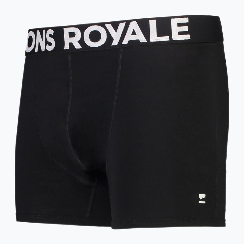 Vyriškos termoaktyvios trumpikės Mons Royale Hold 'em Shorty Merino black 2