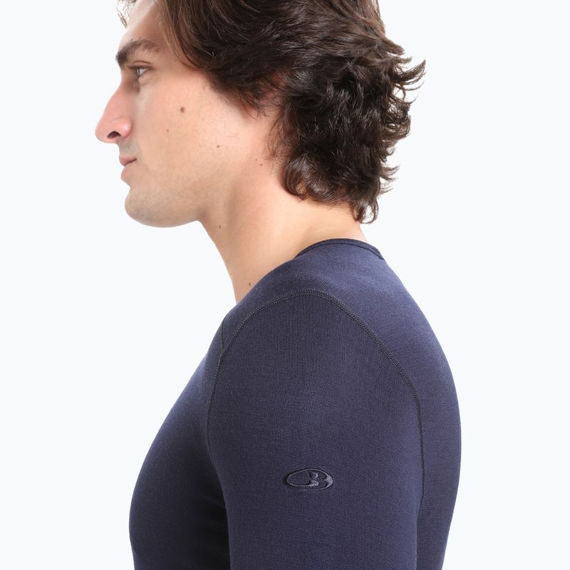 Vyriški termo megztiniai Icebreaker 260 Tech Crewe midnight navy 5