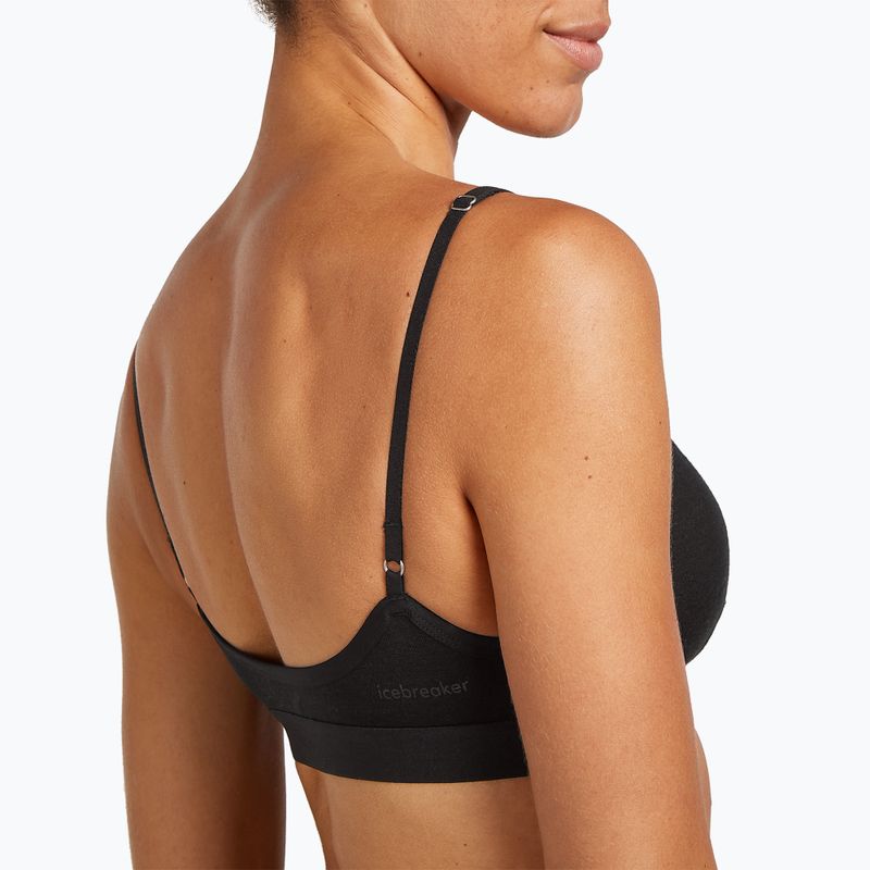 Termoaktyvi liemenėlė icebreaker Merino 150 Siren Bra Inserts black 7