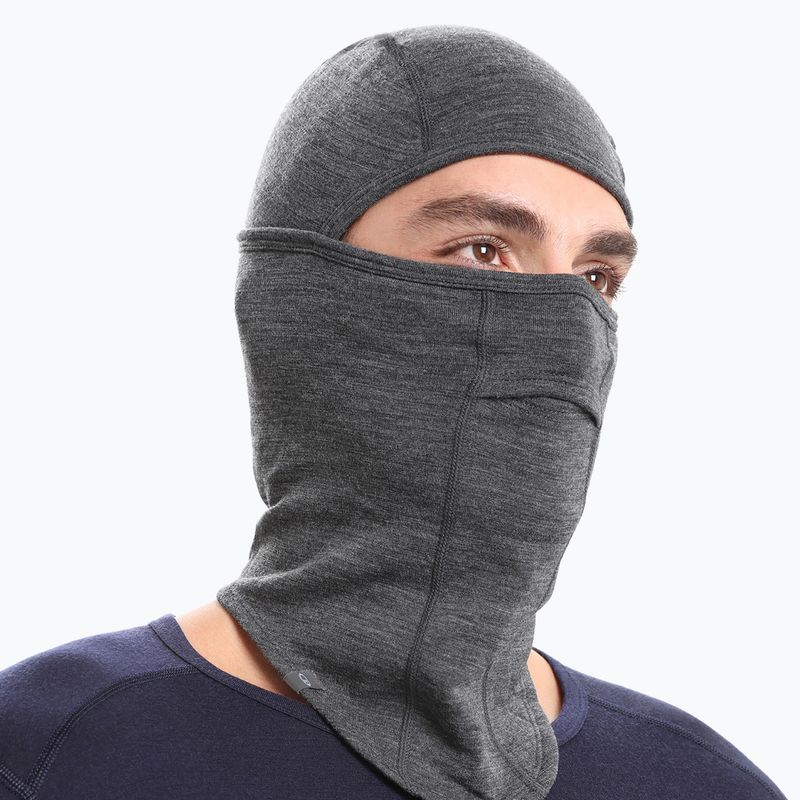 "Icebreaker Apex Balaclava jet hthr balaclava 4