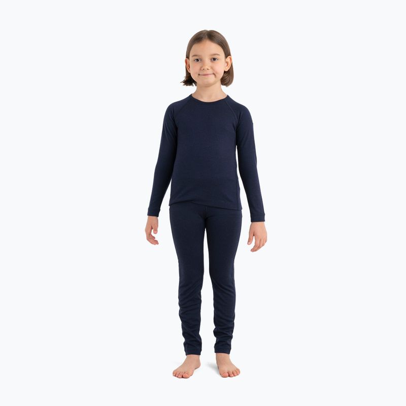 Icebreaker Kids 200 Oasis Crewe midnight navy termo megztinis 2