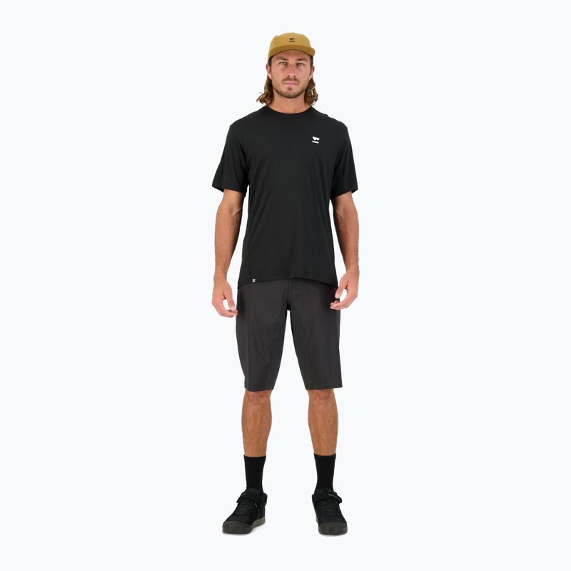 Vyriški dviračių marškinėliai Mons Royale Tarn Merino black 2