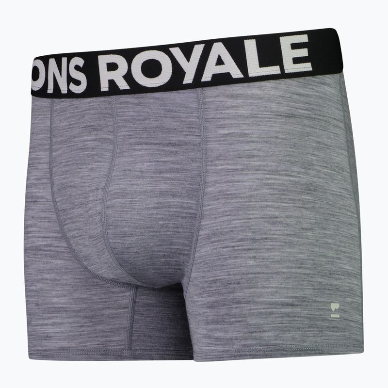 Vyriškos termoaktyvios trumpikės Mons Royale Hold 'em Shorty Merino grey heather 2