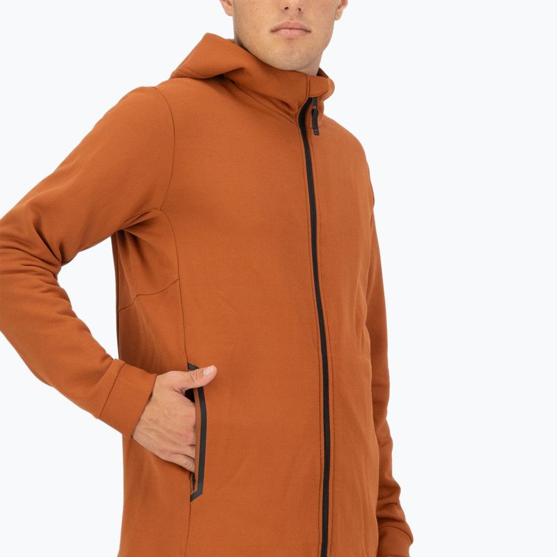 Vyriškas džemperis Mons Royale Arcadia Merino Fleece Hoody ginger 5