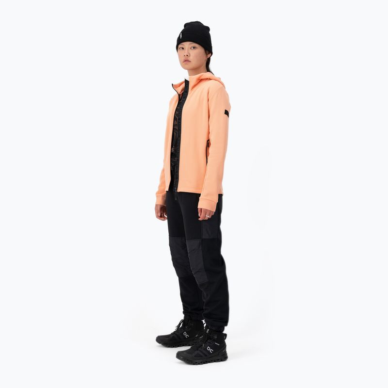 Moteriškas džemperis Mons Royale Arcadia Merino Fleece Hoody melon 2
