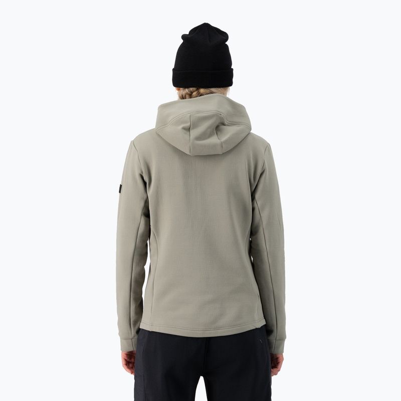 Moteriškas džemperis Mons Royale Arcadia Merino Fleece Hoody dried sage 3