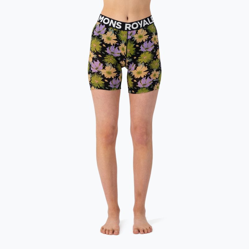 Moteriški dviračių šortai Mons Royale Low Pro Merino Aircon Bike Short alpine bloom