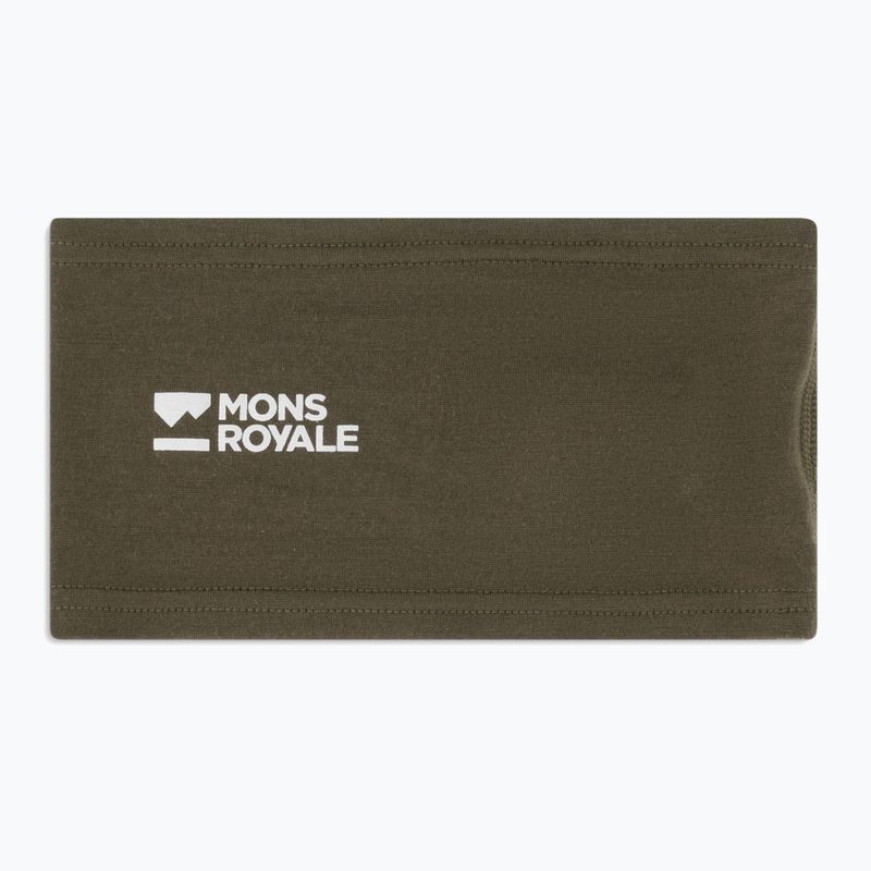 Galvos juosta Mons Royale Haines Merino dark olive