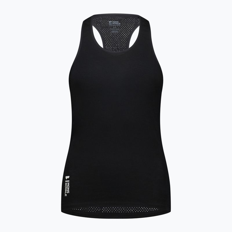 Moteriškas termoaktyvus tank topas Mons Royale Bella Merino Tank black 2