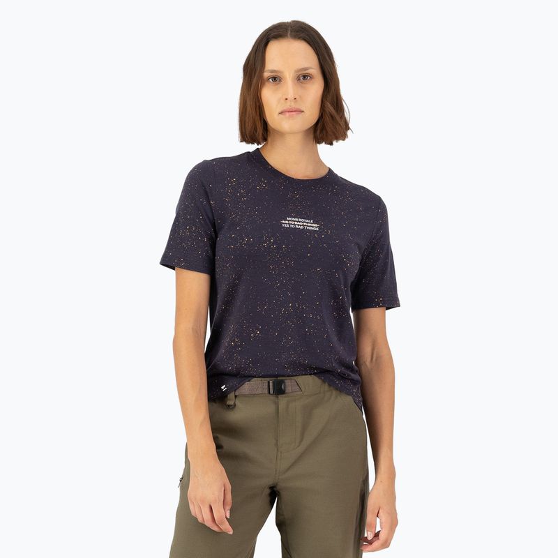 Moteriški marškinėliai Mons Royale Icon Relaxed Tee cosmic