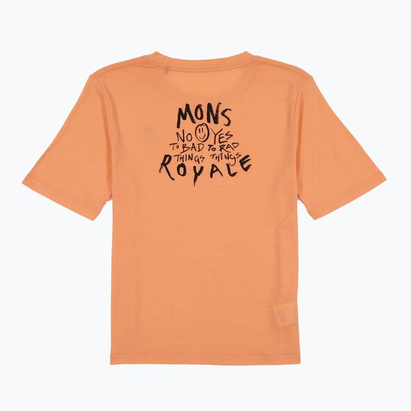 Moteriški marškinėliai Mons Royale Icon Relaxed Tee punch 4